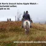 Chuck Norris braucht keine Apple Watch