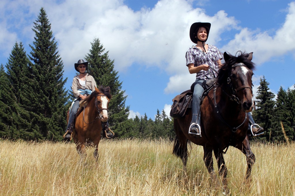cowgirls bei schwarzwald-wanderreiten.de